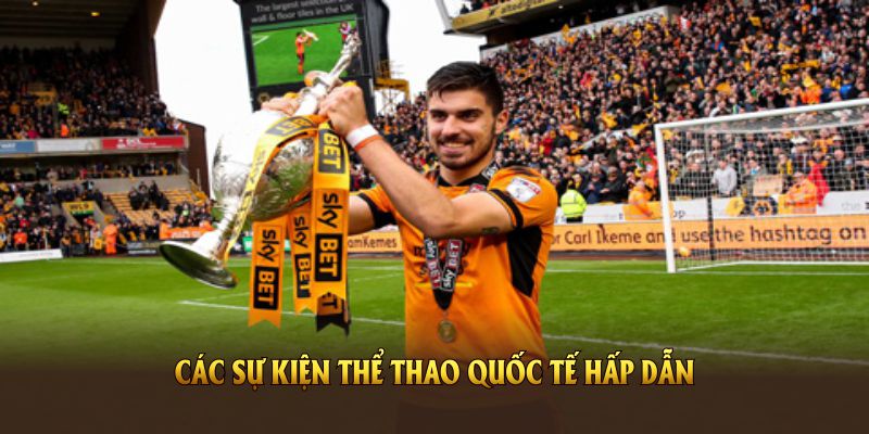 Cùng tìm hiểu các sự kiện thể thao quốc tế hấp dẫn nhất hiện có tại 69VN