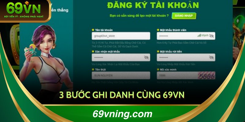 Cách để sở hữu account mới toanh chỉ với 3 bước nhập liệu
